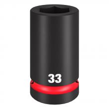 Milwaukee 49-66-6627 - 1" DR 33MM DEEP IMPACT SOCKET