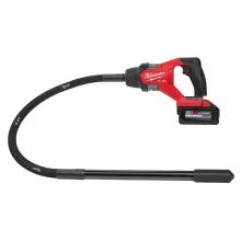 Milwaukee 2910-21 - Ensemble de vibrateur à béton de 4 pi sans fil et sans balai au lithium-ion M18 FUEL de 18 volts