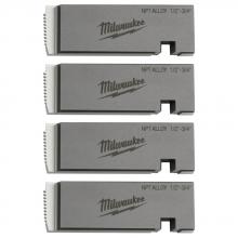 Milwaukee 48-36-1201 - Matrices de filetage NPT universelles pour alliage 1/2 po – 3/4 po MilwaukeeMD
