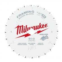Milwaukee 48-40-1723 - Lame de scie à bois 7-1/4" x 5/8" 24 dents (paquet de 25)