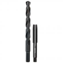 Milwaukee 49-57-5560 - Taraud intermédiaire à goujure droite de 1/2 po-13 NC et foret de 27/64 po