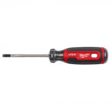Milwaukee MT211 - Tournevis d’ébéniste de 3/16 po à manche coussiné et tige de 3 po (É.-U.)