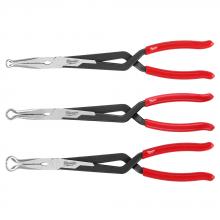 Milwaukee 48-22-6563 - Ensemble de 3 pinces à tuyau à longue portée