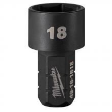 Milwaukee 49-16-1618 - Douille de clé polygonale à cliquet à 6 pans INSIDERMC de 18 mm
