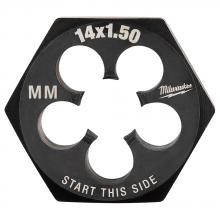 Milwaukee 49-57-5366 - Filière hexagonale de 1 7/16 po – M14-1,50 mm