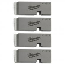 Milwaukee 48-36-1204 - Matrices de filetage NPT universelles à haute vitesse 1 po – 2 po MilwaukeeMD