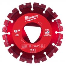 Milwaukee 49-93-7263 - Lame diamantée rouge 6" x .100" pour béton vert
