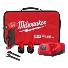 Milwaukee 2485-22 - Ensemble de meuleuse à rectifier les matrices M12 FUEL à angle droit sans cordon et sans balai au li