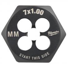 Milwaukee 49-57-5341 - Filière hexagonale de 1 po – M7-1,00 mm