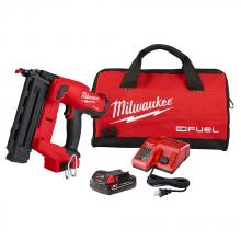 Milwaukee 2746-21CT - Ensemble de cloueuse de finition M18 FUEL sans cordon et sans balai au lithium-ion de 18 volts pour 