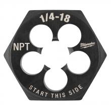 Milwaukee 49-57-5391 - Filière hexagonale de 1 7/16 po – 1/4 po x 18 NPT