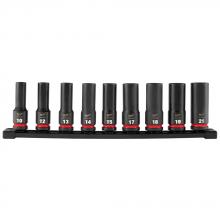 Milwaukee 49-66-7032 - 9PC 1/2 Dr MM Dp 6 Pt Imp Sckt Set