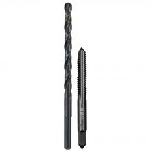 Milwaukee 49-57-5534 - Taraud intermédiaire à goujure droite de 1/4 po-20 NC et foret no 7
