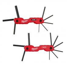 Milwaukee 48-22-2183 - Jeux de 17 clés hexagonales pliantes - SAE/métrique