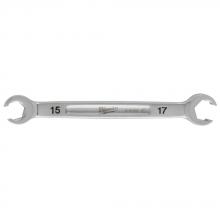 Milwaukee 45-96-8353 - Clé polygonale ouverte à double extrémité 15 mm x 17 mm