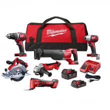 Milwaukee 2697-26 - Kit combo de 6 pièces M18MC