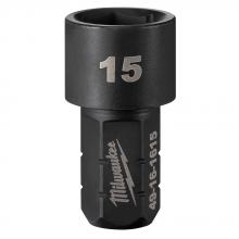 Milwaukee 49-16-1615 - Douille de clé polygonale à cliquet à 6 pans INSIDERMC de 15 mm