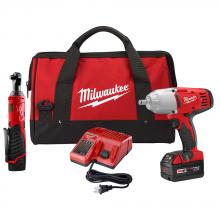 Milwaukee 2663-22R - 1/2" HTIW w/ Ratchet Kit