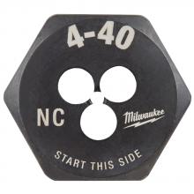 Milwaukee 49-57-5308 - Filière hexagonale de 1 po – 4-40 NC