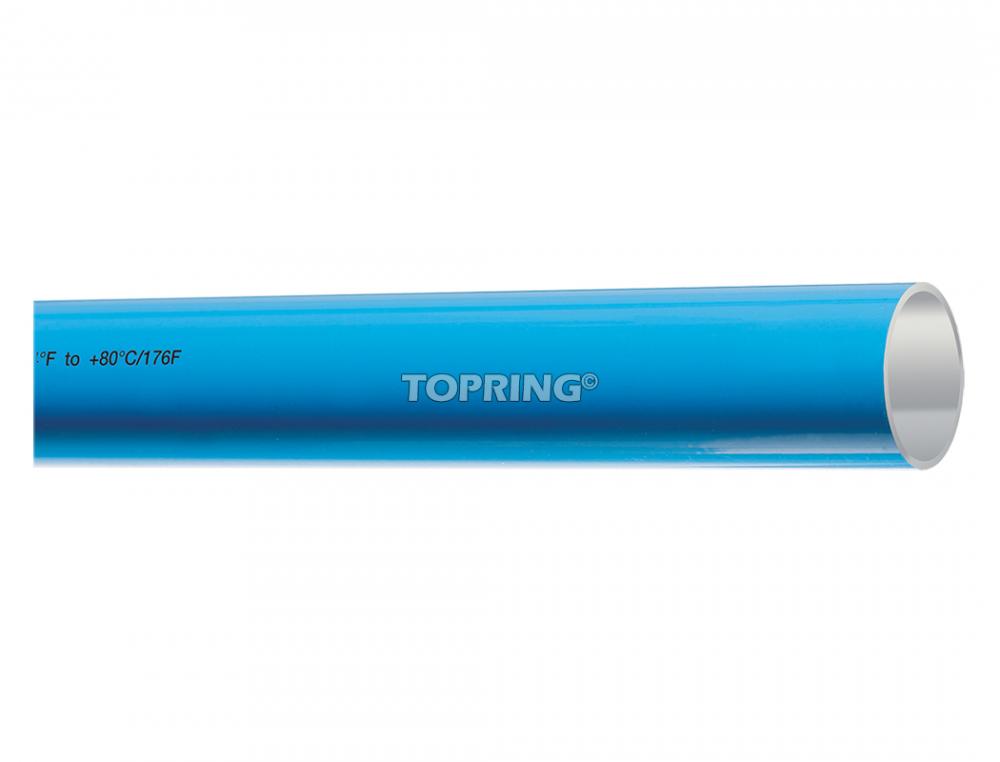 Tube en aluminium 40 mm de 5.5 m S08 (multiple de 22)