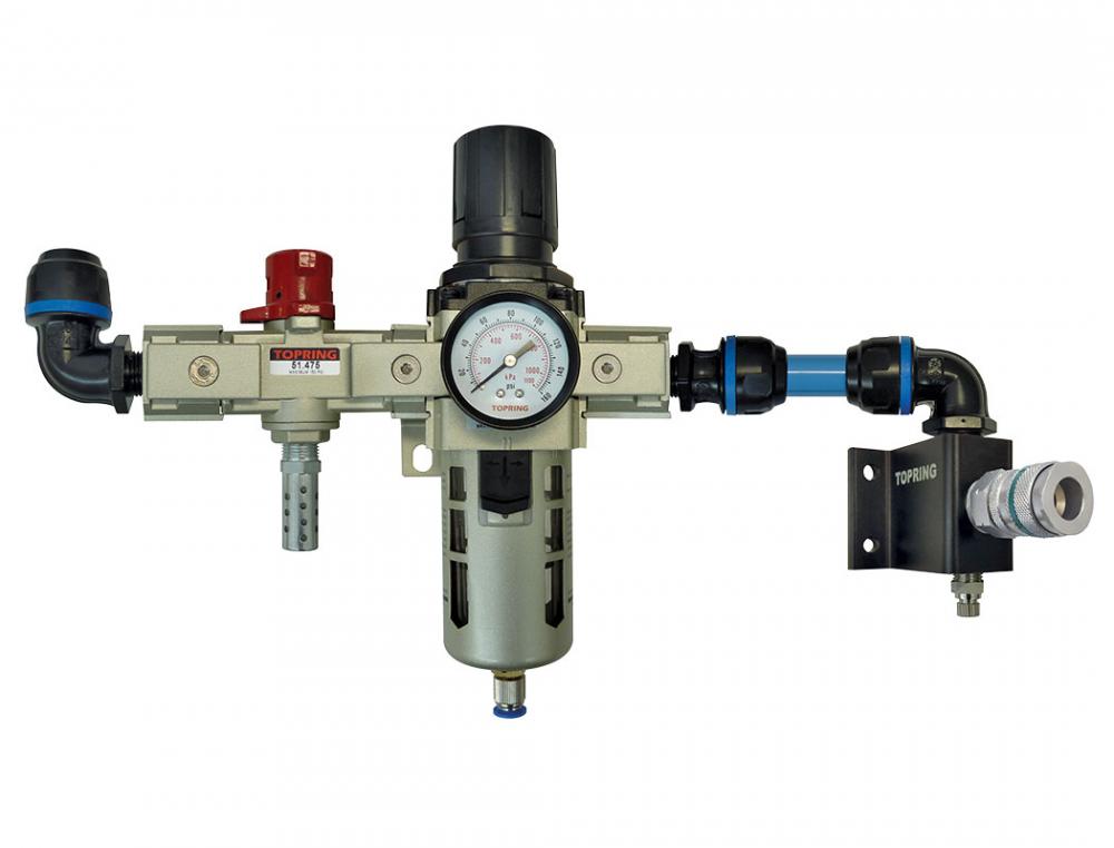 Unit?Š combin?Še FR avec distributeur et 1 raccord en acier Ultraflo pour 16 mm S