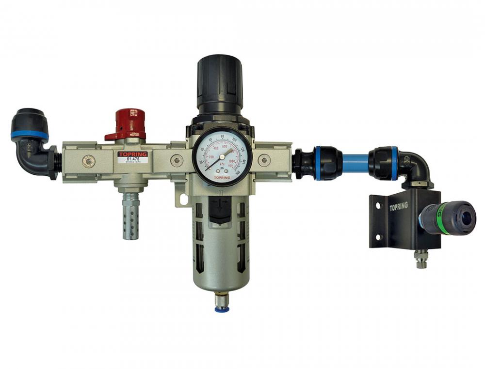 Unit?Š combin?Še FR avec distributeur et 1 raccord en composite Ultraflo pour 16 mm S