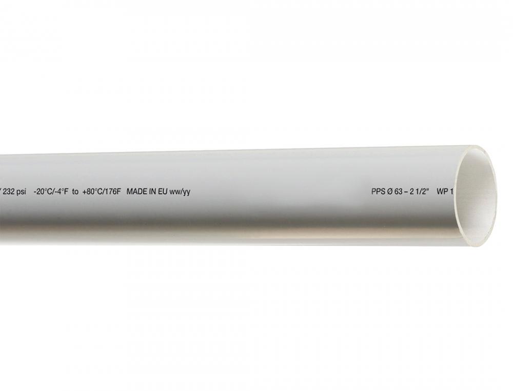 Tube en aluminium 40 mm de 5.5 m S08