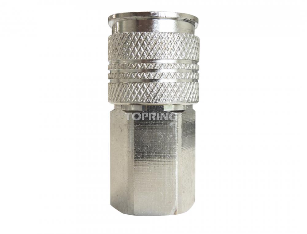 Raccord rapide 1/4 po 3 en 1 en laiton 1/4 (F) NPT (multiple de 10)