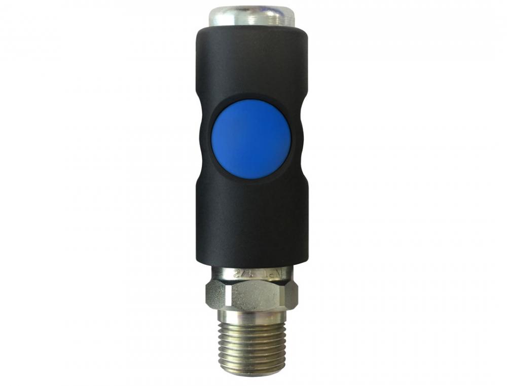 Raccord rapide 1/2 industriel en composite 1/2 (M) NPT
