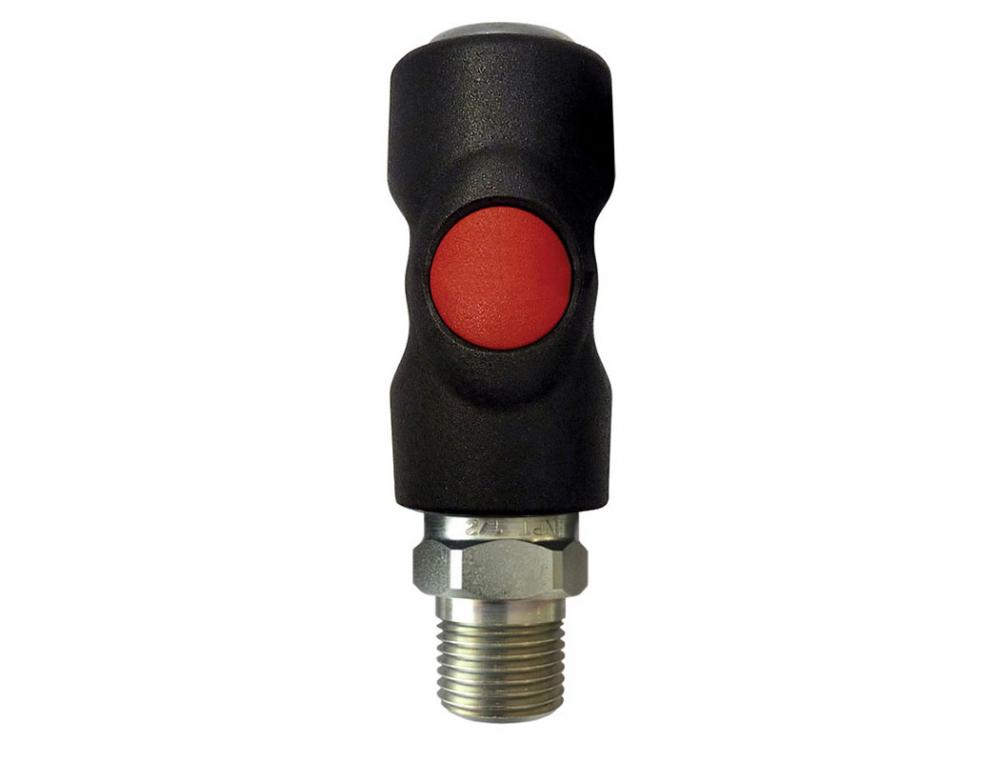 Raccord rapide 1/4 Truflate en composite 3/8 (M) NPT (multiple de 10)
