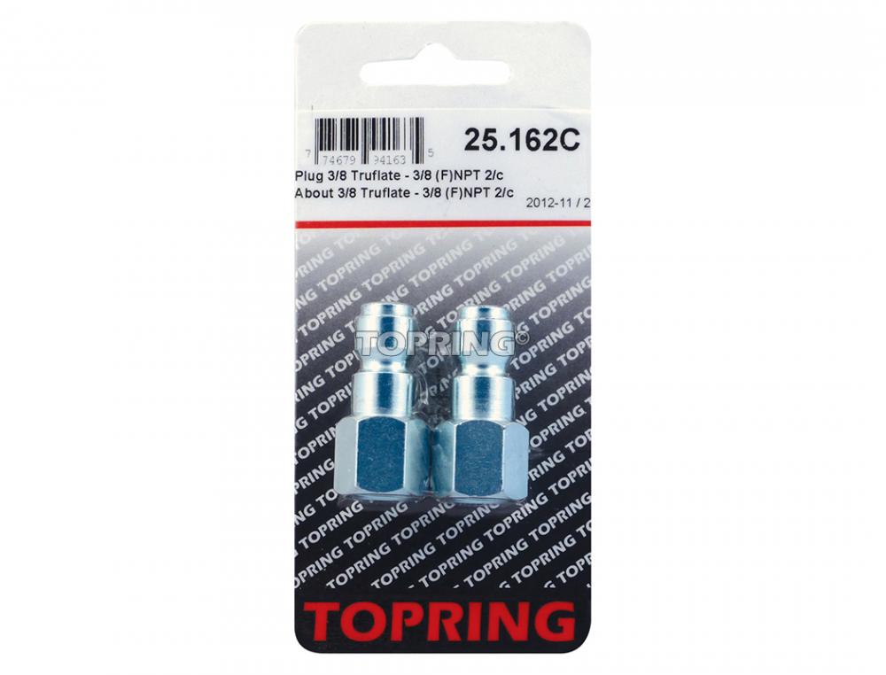 Embout 3/8 Truflate en acier 3/8 (F) NPT (multiple de 2)