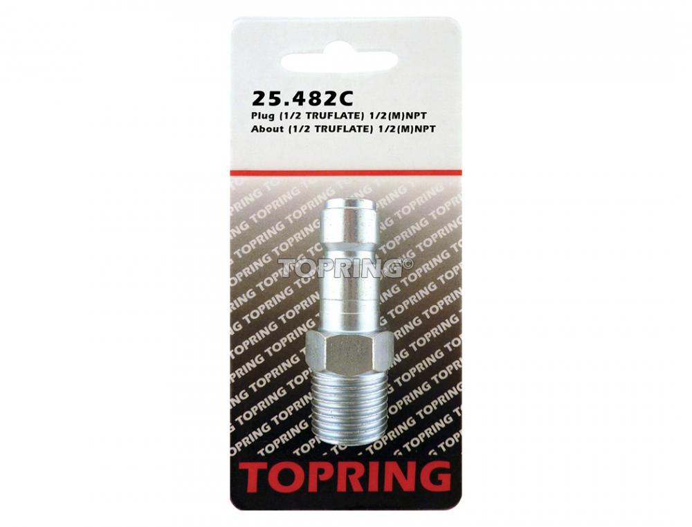 Embout 1/2 Truflate en acier 1/2 (M) NPT