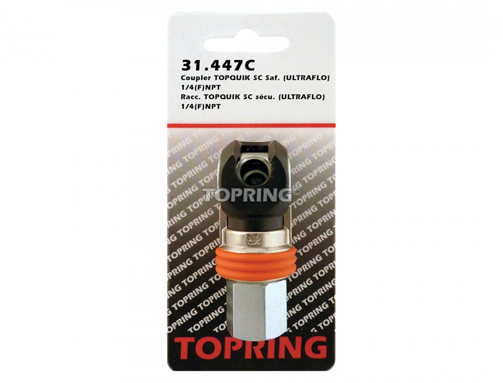 Raccord rapide 7.8 mm Ultraflo en acier 1/4 (F) NPT
