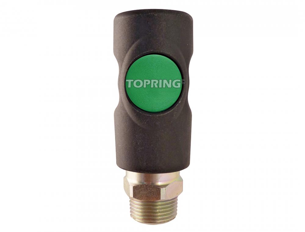 Raccord rapide 7.8 mm Ultraflo en composite 1/2 (M) NPT