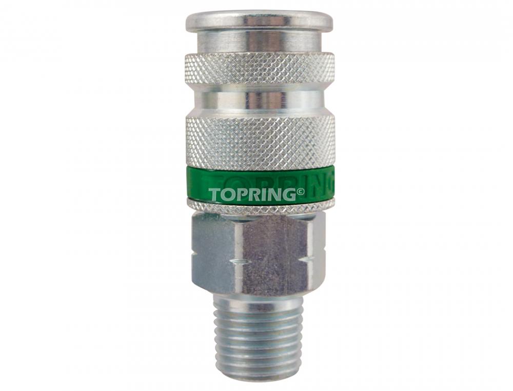 Raccord rapide 7.8 mm Ultraflo en acier 1/2 (M) NPT