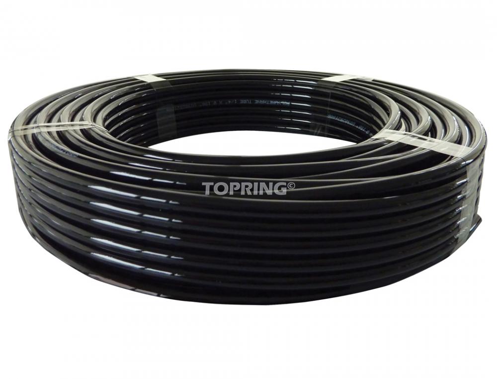 Tube noir en nylon et polyur?Šthane 6 mm D.E. de 30