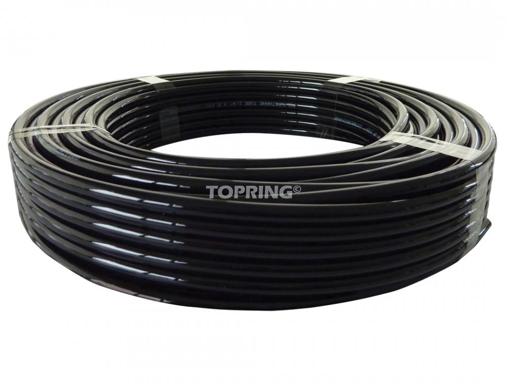 Tube noir en polyur?Šthane 3/8 D.E. de 100 pied