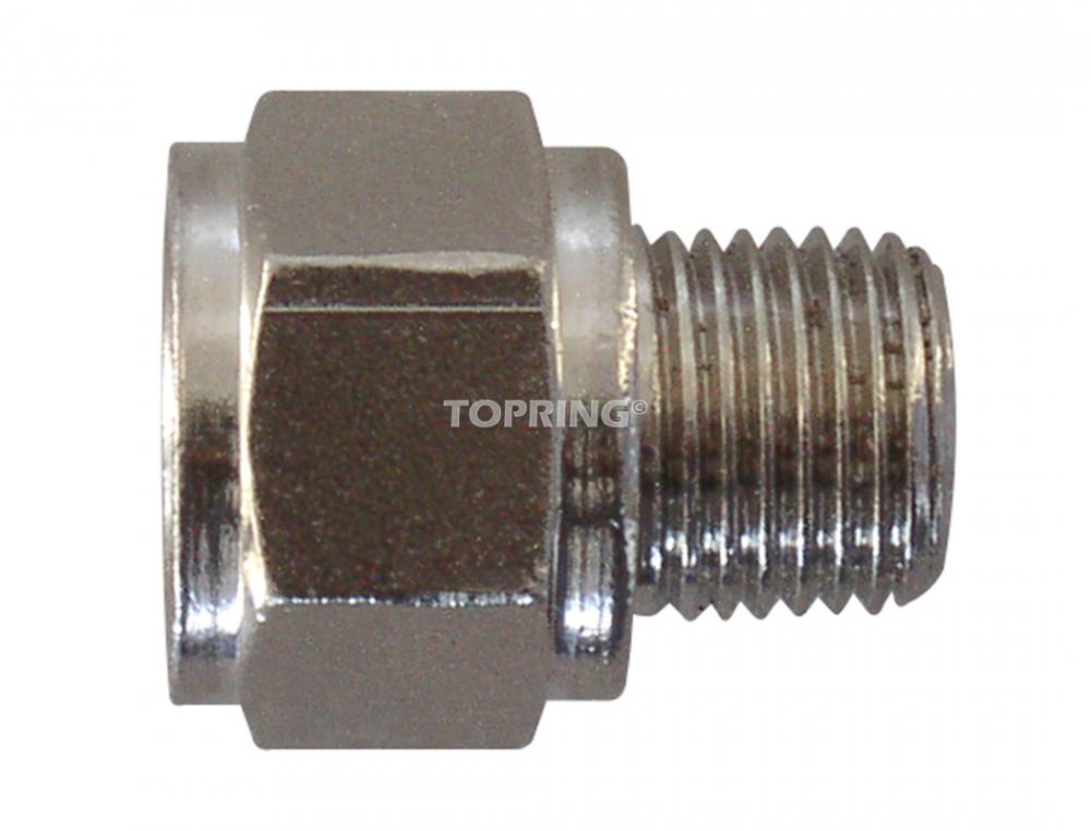 Adaptateur hex. 1/4(M)BSPT x 3/8(F)BSPP
