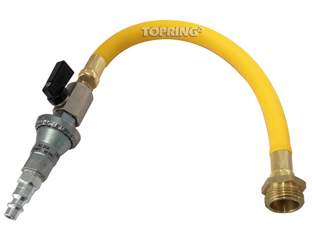 Adaptateur pour purge d&#39;eau (M) avec r?Šgulateur de pressio