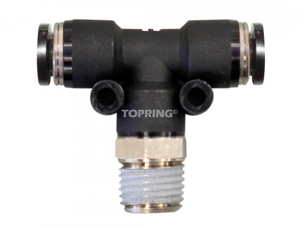 Jonct. (M) &#34;T&#34; piv. 8mm x 1/8(M)BSPT TOPFIT