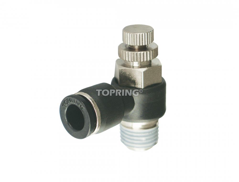 Rég. débit 8mm x 1/2(M)BSPT Sortie MAXFIT