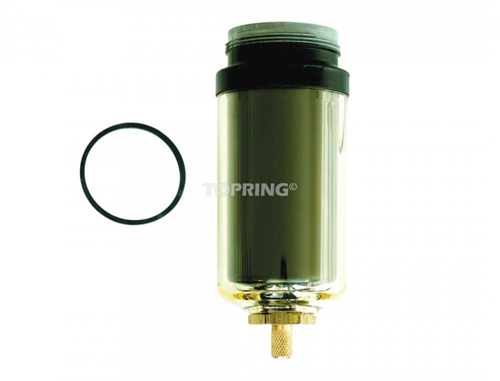Bol en zinc pour filtre, filtre coalescent, lubrificateur et filtre r?Šgulateur S5