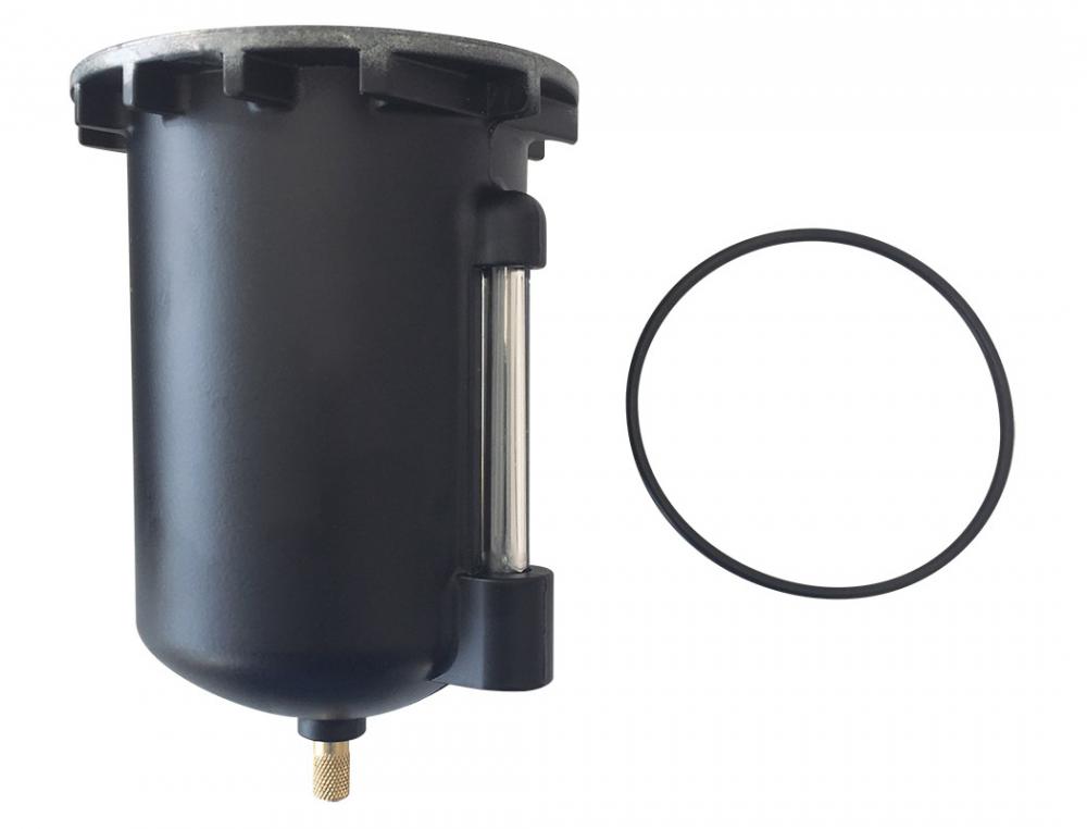 Bol en m?Štal 0.5 L avec voyant de niveau pour filtre et lubrificateur S5
