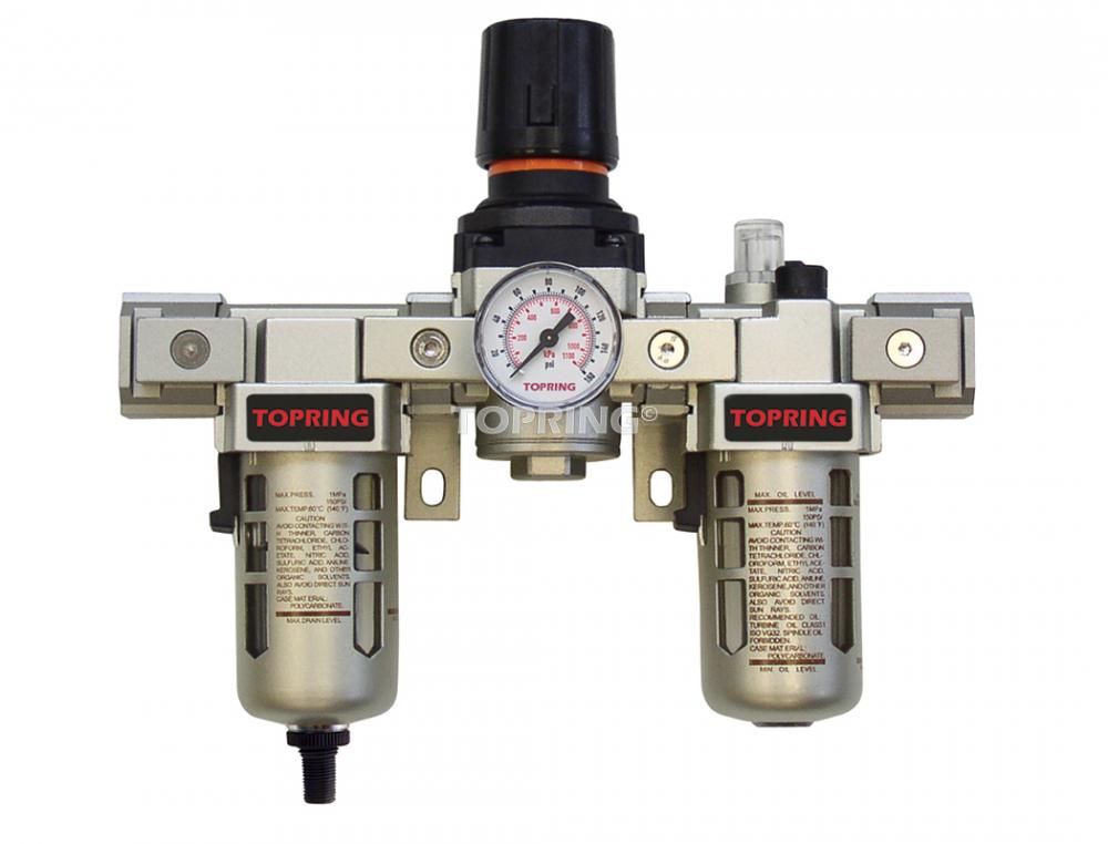 Unit?Š combin?Še FRL 5 microns 5 ?  125 PSI 3/8 (F) NPT 53 SCFM