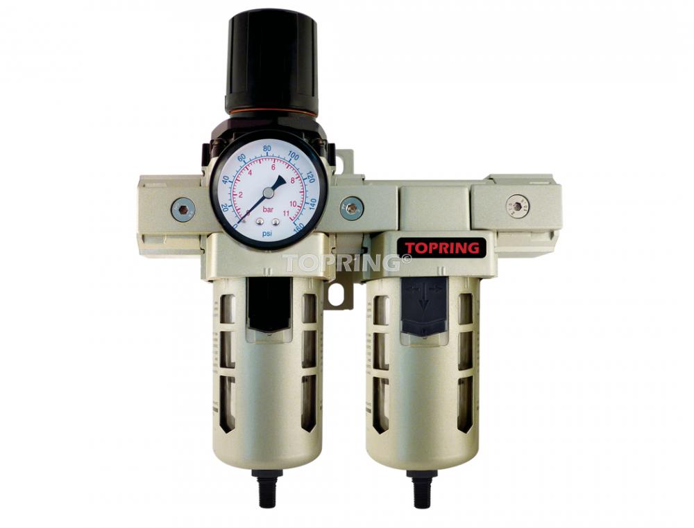 Filtre r?Šgulateur 5 microns 5 ?  125 PSI et filtre coalescent 0.3 micron 1/2 (F) NPT S