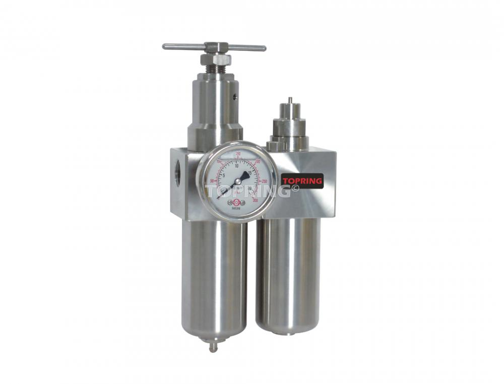 F/R+L 3/8 AIRFLO INOX 300 semi auto