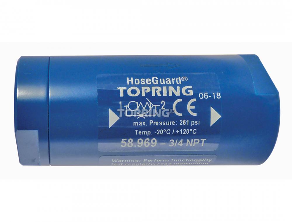 Soupape anti-coups de fouet en aluminium 161 SCFM 3/4 (F) ?  3/4 (F) NP