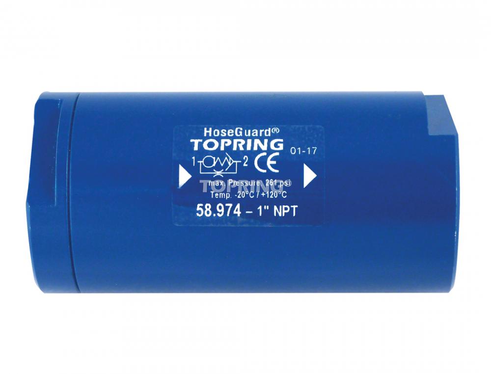 Soupape anti-coups de fouet en aluminium 236 SCFM 1 (F) ?  1 (F) NP