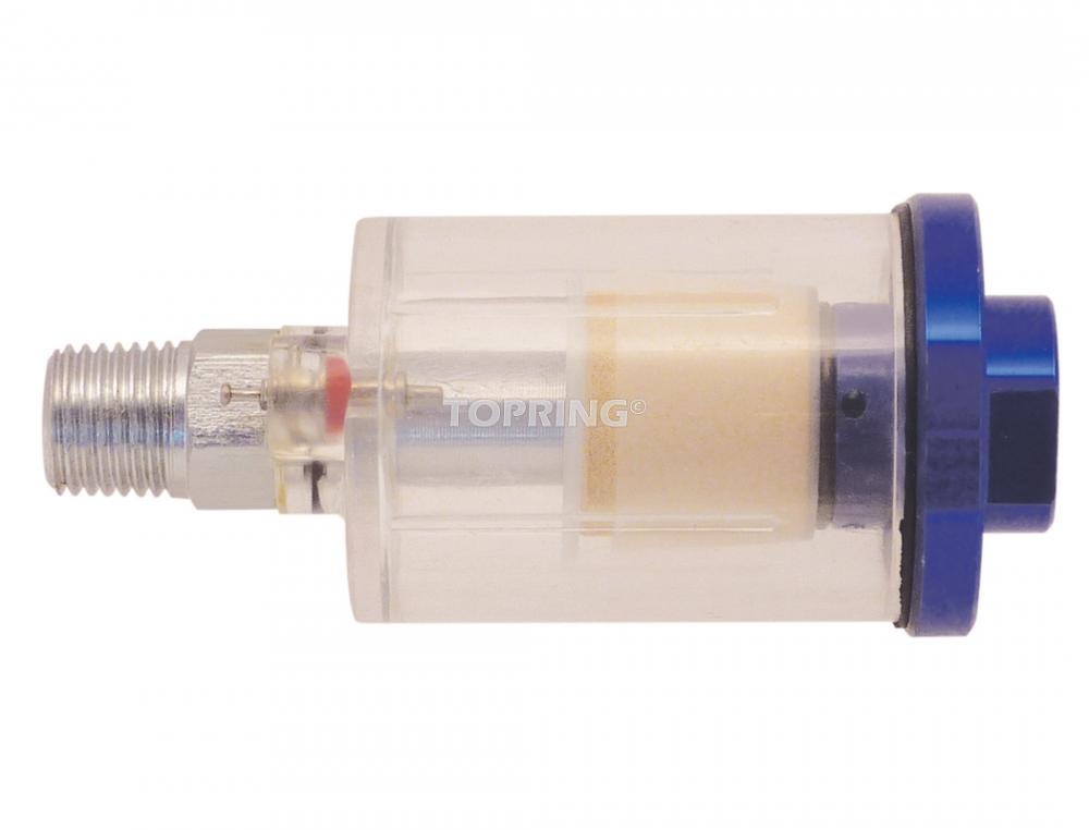 Filtre jetable eau et huile 89 mm pour outil à air 1/4 (F-M) NPT
