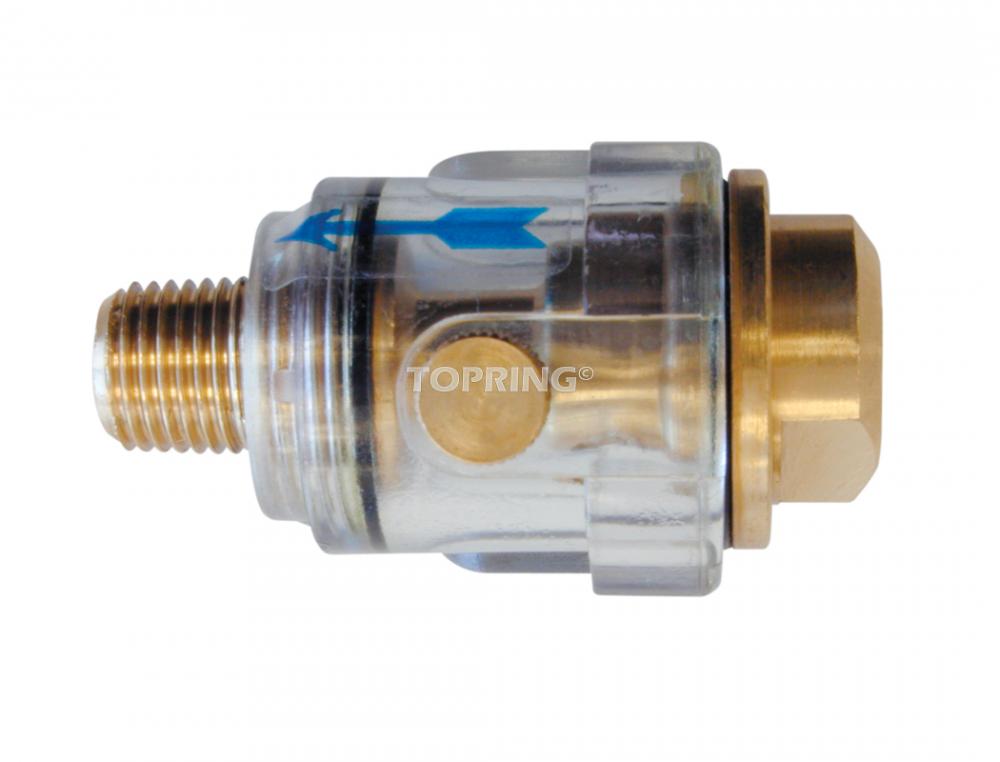 Lubrificateur 2 po pour outil à air 1/4 (F) à 1/4 (M) NPT